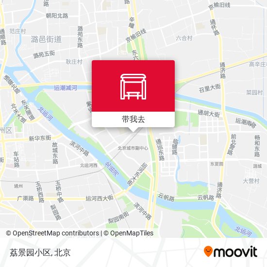 荔景园小区地图
