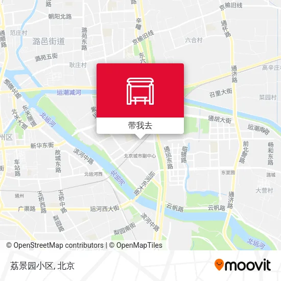 荔景园小区地图