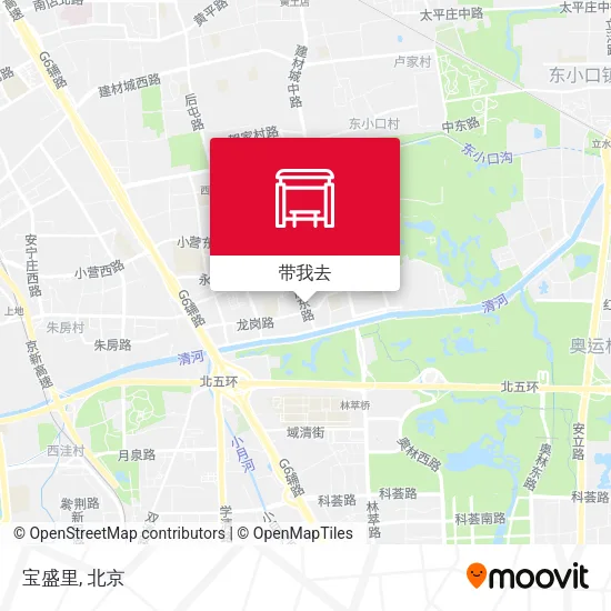 宝盛里地图