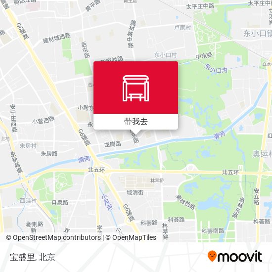 宝盛里地图