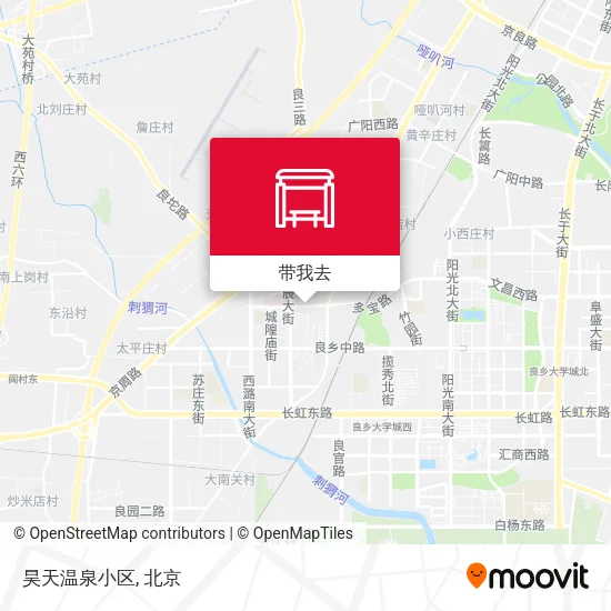 昊天温泉小区地图