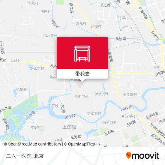 二六一医院地图