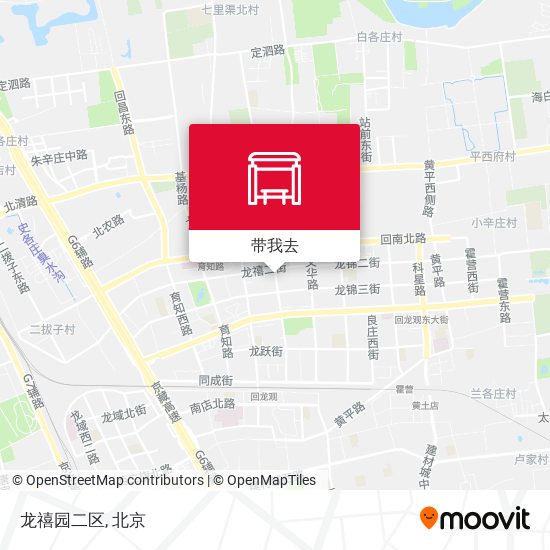 龙禧园二区地图