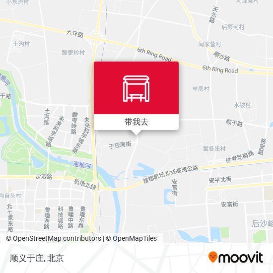 顺义于庄地图
