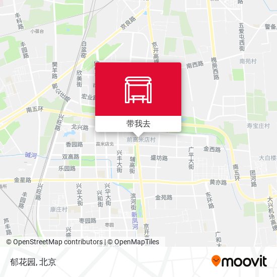 郁花园地图