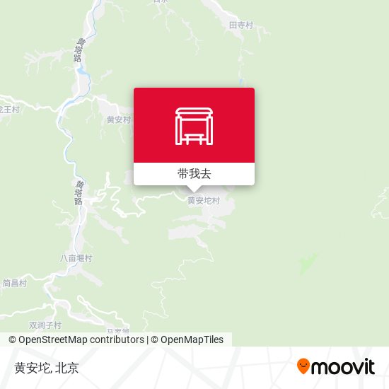 黄安坨地图