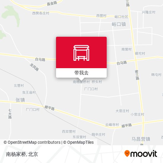 南杨家桥地图