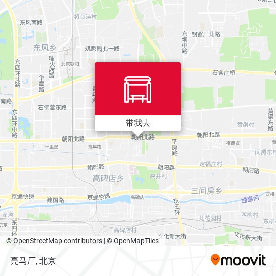 亮马厂地图