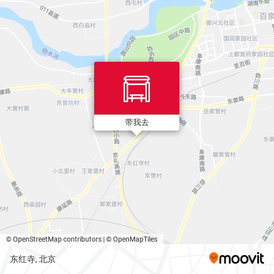东红寺地图
