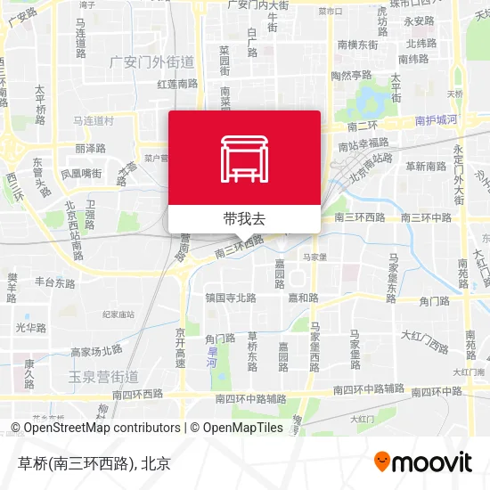 草桥(南三环西路)地图