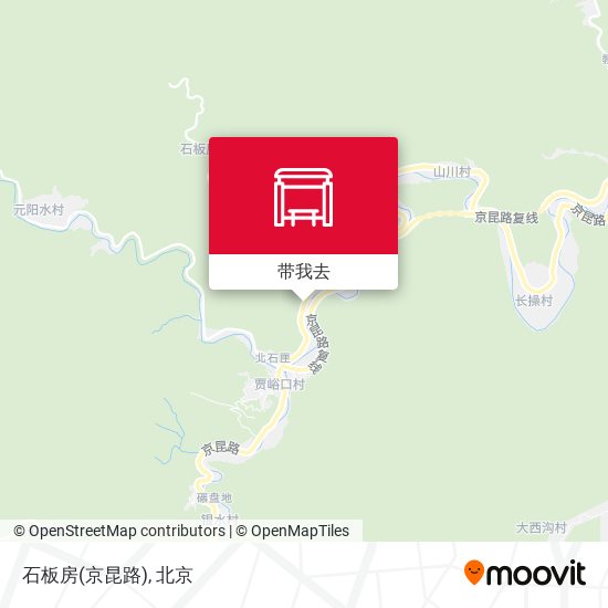 石板房(京昆路)地图
