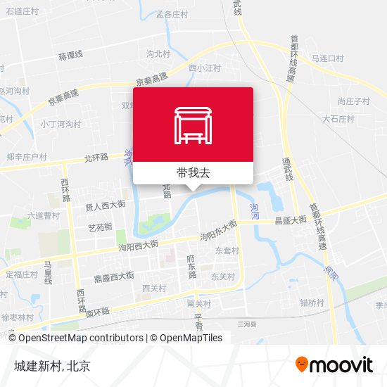 城建新村地图