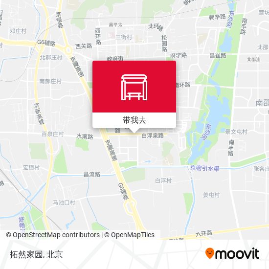 拓然家园地图