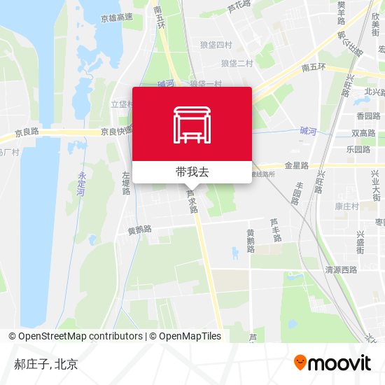 郝庄子地图