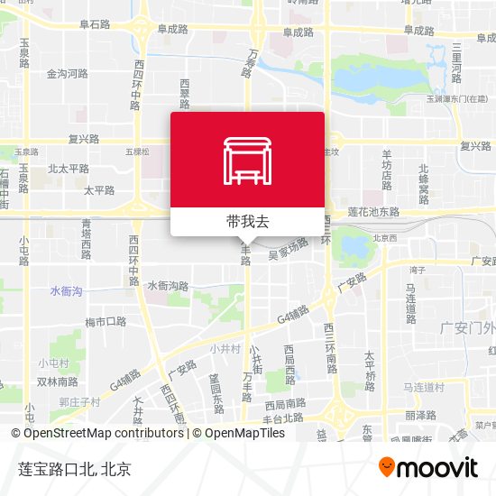 莲宝路口北地图