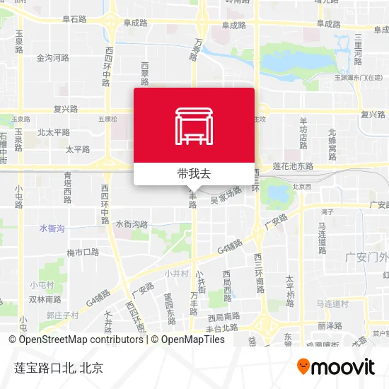 莲宝路口北地图
