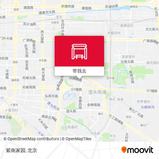 紫南家园地图