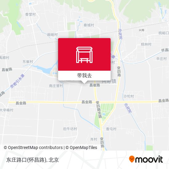 东庄路口(怀昌路)地图