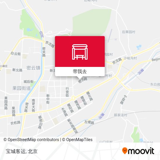 宝城客运地图