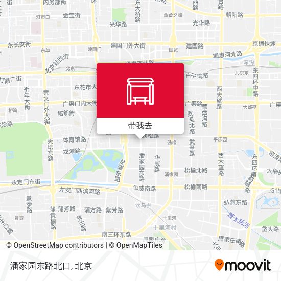 潘家园东路北口地图