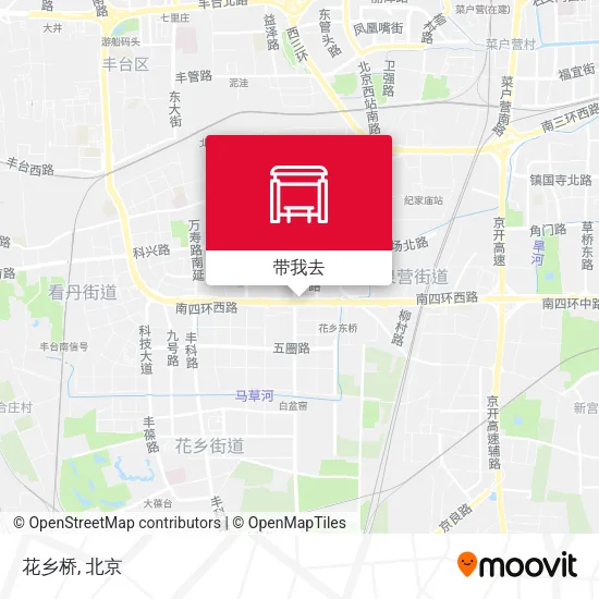 花乡桥地图