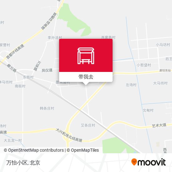 万怡小区地图