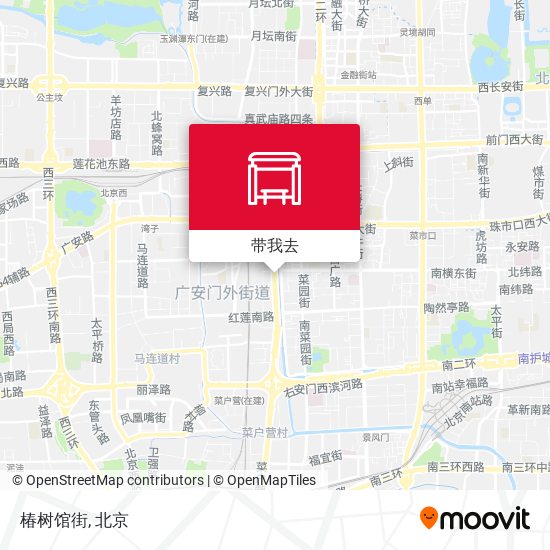 椿树馆街地图