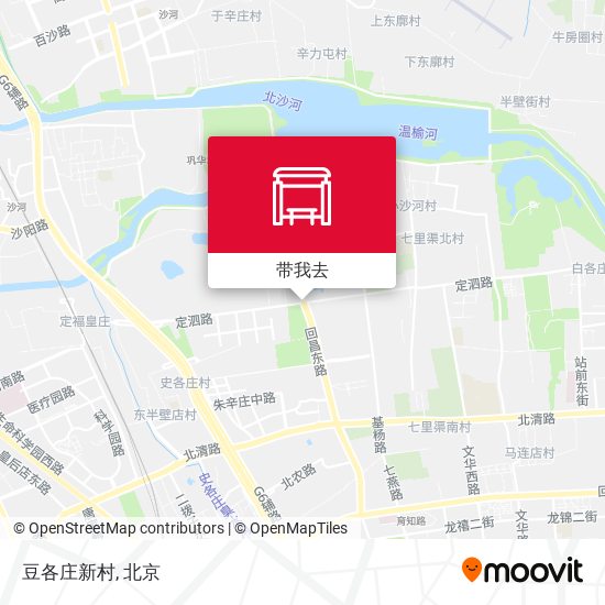 豆各庄新村地图