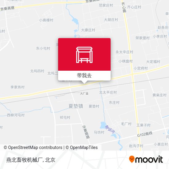 燕北畜牧机械厂地图