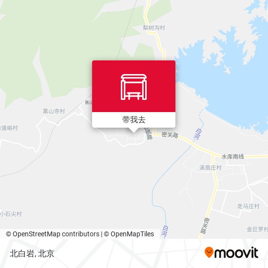北白岩地图