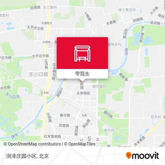 润泽庄园小区地图