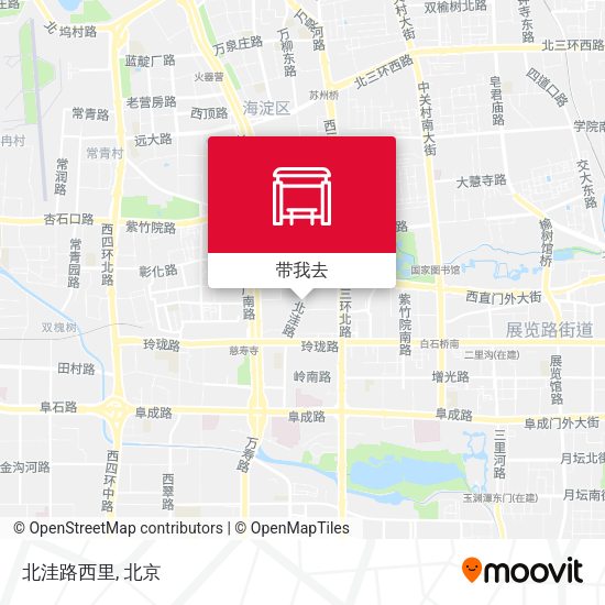 北洼路西里地图