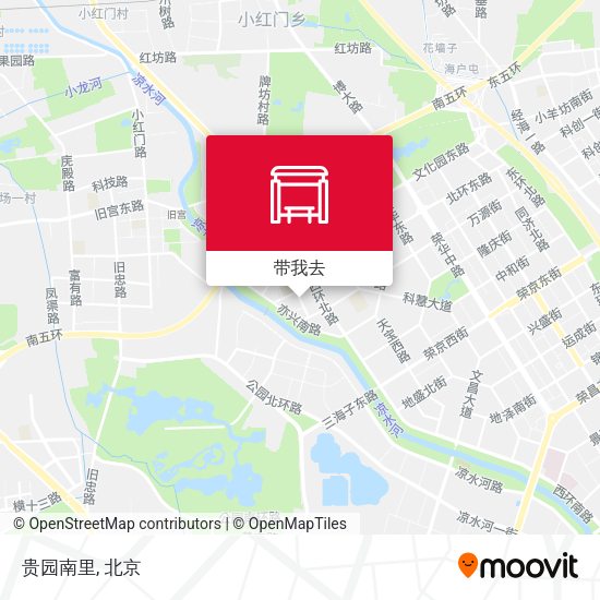贵园南里地图