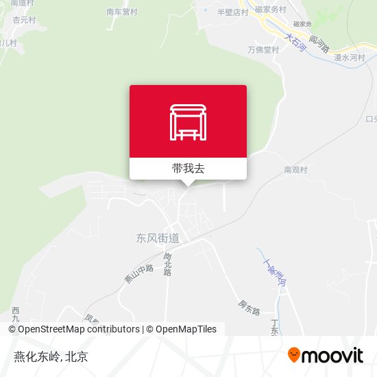 燕化东岭地图