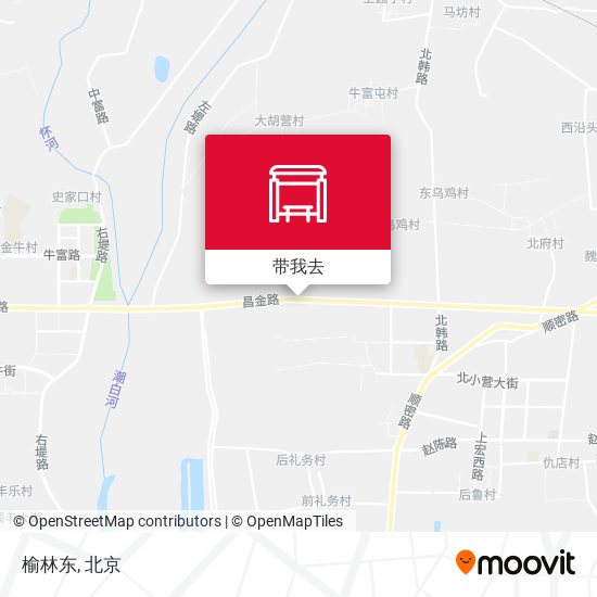 榆林东地图