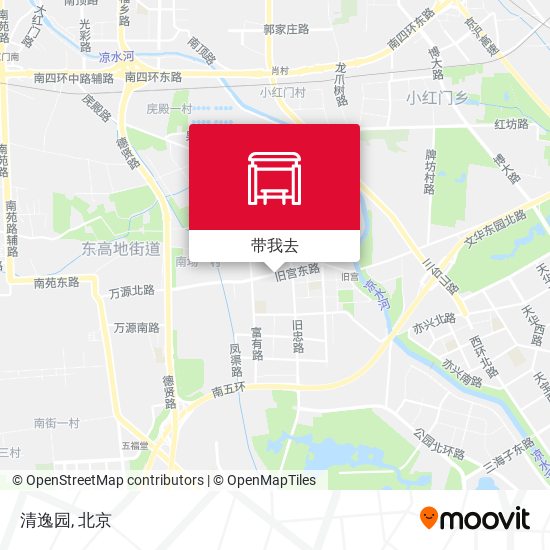 清逸园地图