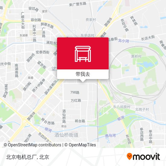 北京电机总厂地图