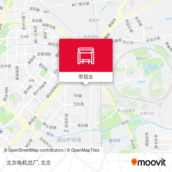 北京电机总厂地图