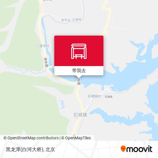 黑龙潭(白河大桥)地图