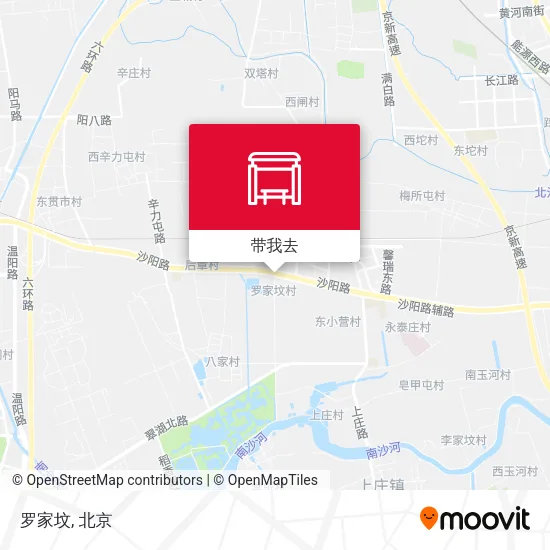 罗家坟地图