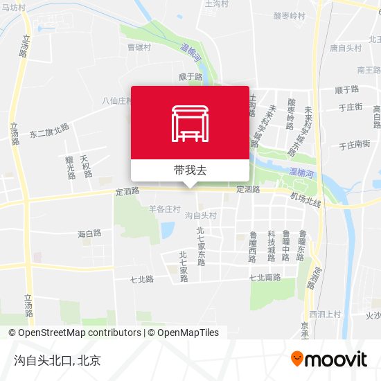 沟自头北口地图