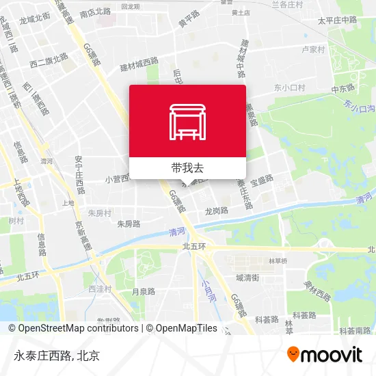 永泰庄西路地图