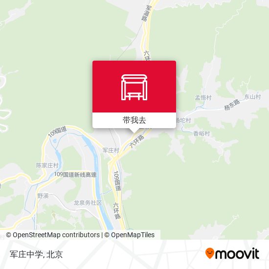 军庄中学地图