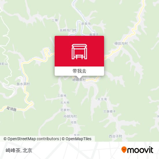 崎峰茶地图
