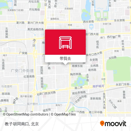 教子胡同南口地图