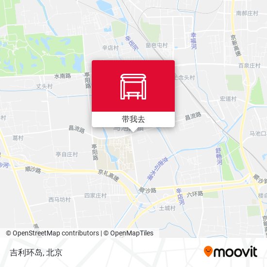 吉利环岛地图