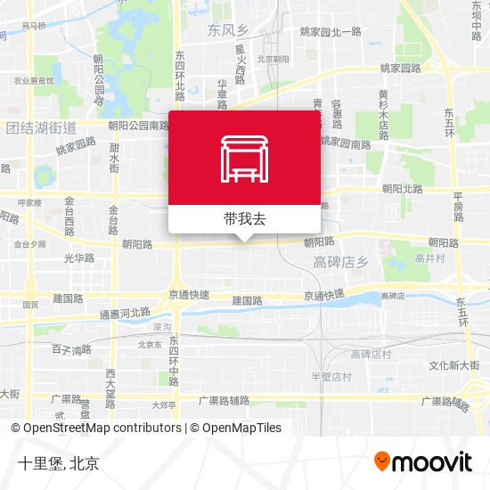 十里堡地图