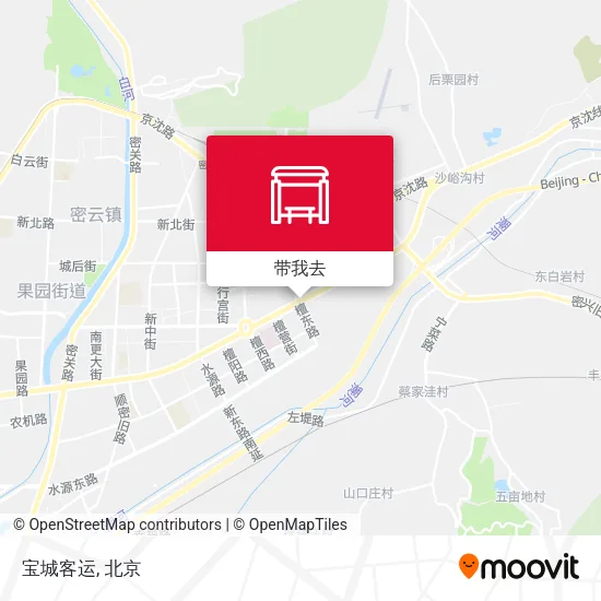 宝城客运地图