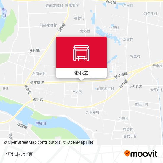 河北村地图