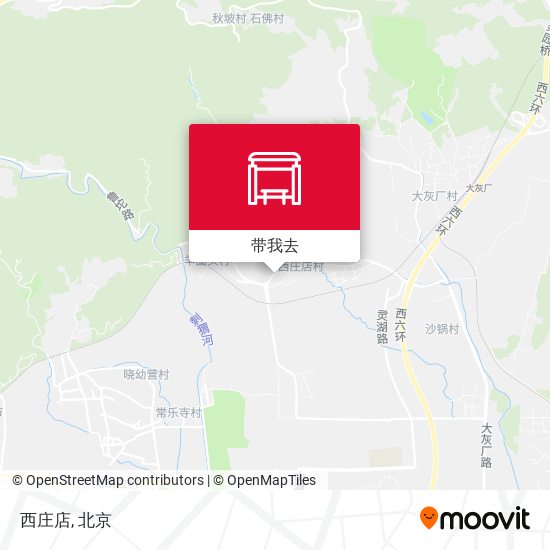 西庄店地图